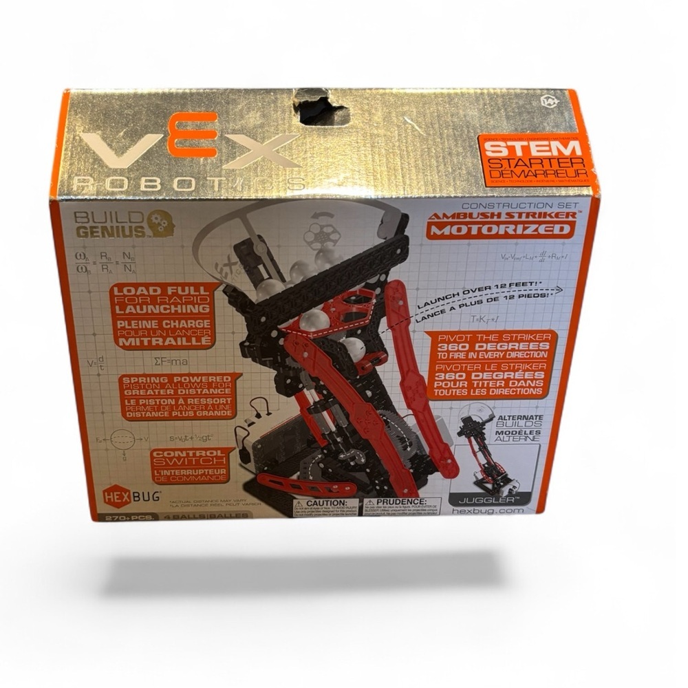 Hexbug VEX Robotics Ambush Striker Motorized STEM 270+ Pieces Construction Set
